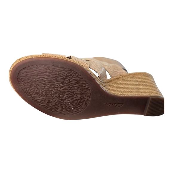 Clarks Lafley Krissy Ankle Strap Wedge Sandals Women's, Size 7.5 - Picture 4 of 8